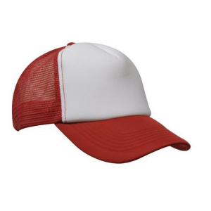 trucker-hvit-rod