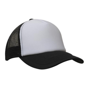 trucker-hvit-svart