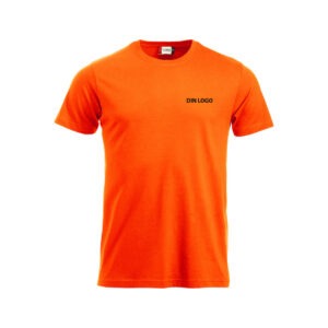 T-skjorte-med-logo-Visiblillity-oransje