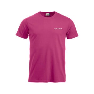 T-skjorte-med-logo-rosa